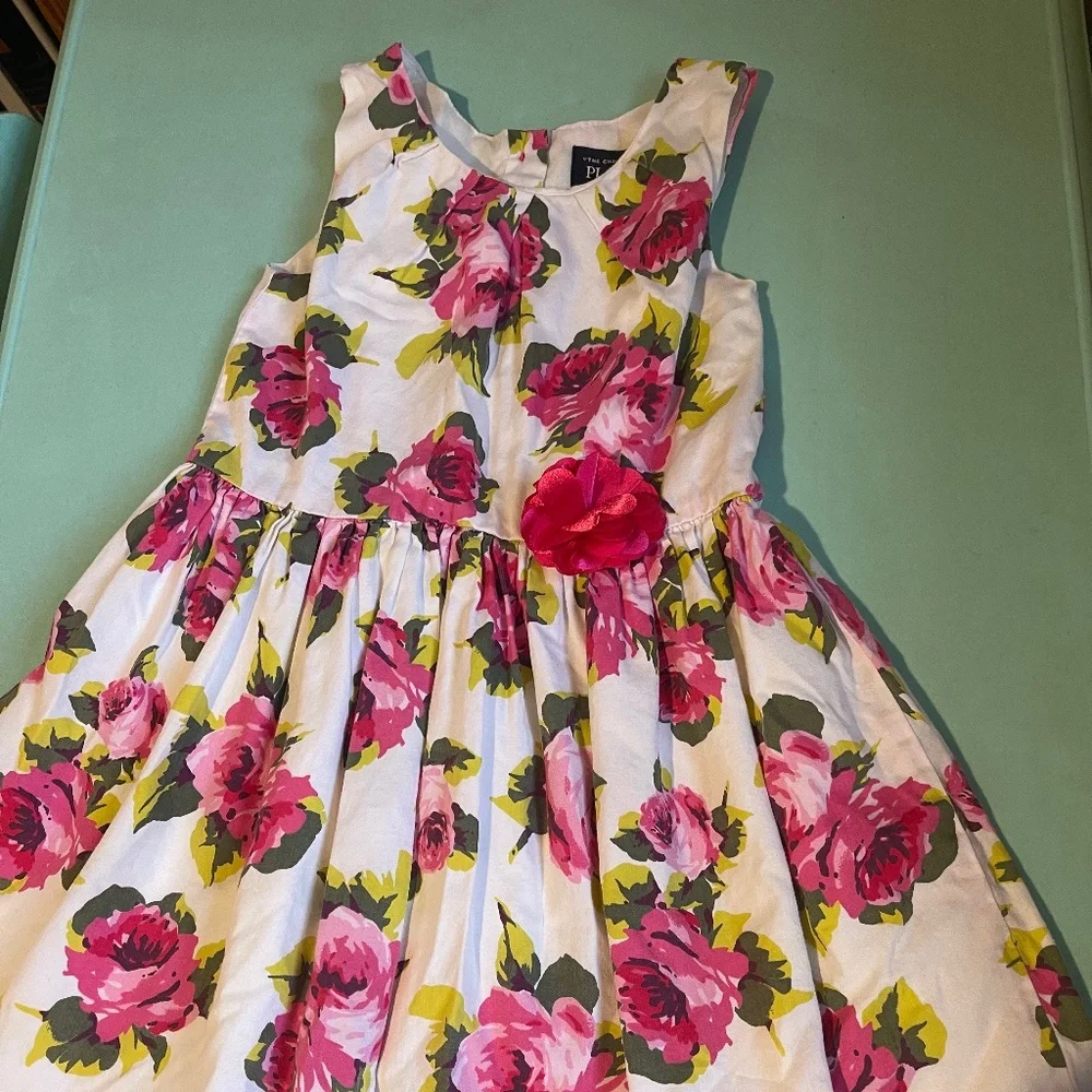 Little Girls Sleeveless Flower Dress‎